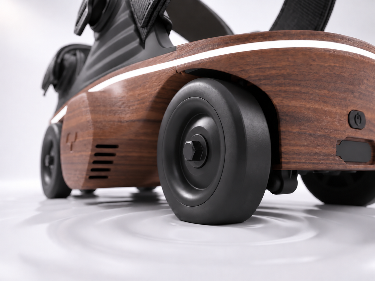Softer with every step.